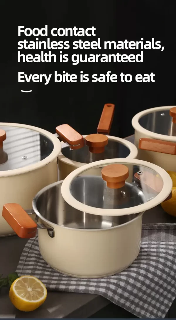 Wholesale Eco-Friendly Ceramic-Coated Cookware Set - Imagen 8