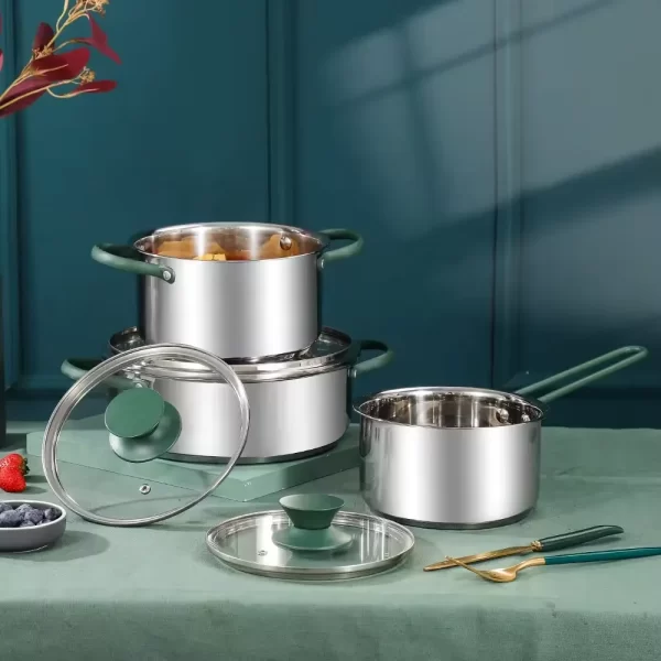 Ensemble de casseroles en gros
