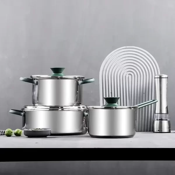 Ensemble de casseroles en gros