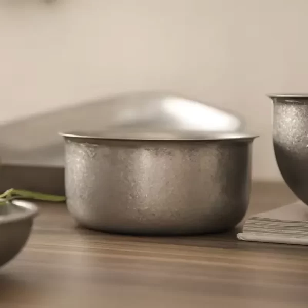 Vintage Stainless Steel Bowls Wholesale – Image 2