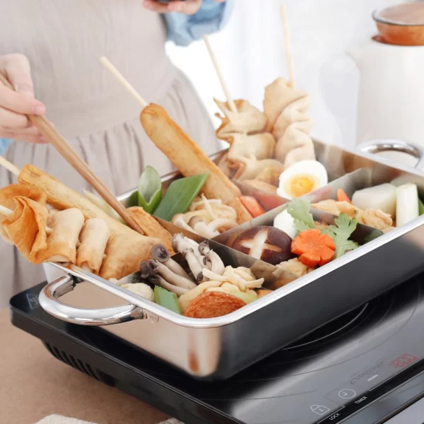 Cuisinière Kanto à compartiments multiples