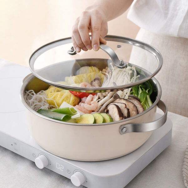 Wholesale Stainless Steel Colorful Cookware Sets (4)