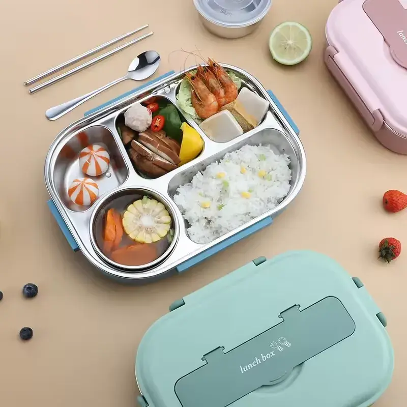 Großhandel tragbare 5-Fach-Lunchbox
