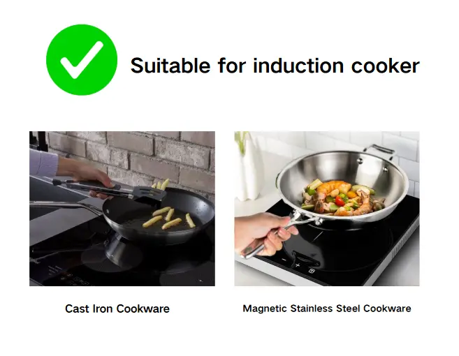 materials suitable for induction cooktops
