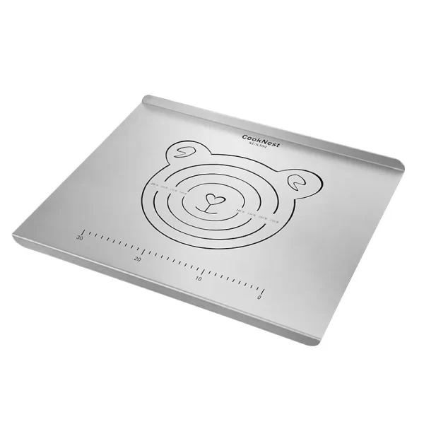 304 stainless steel kneading board.