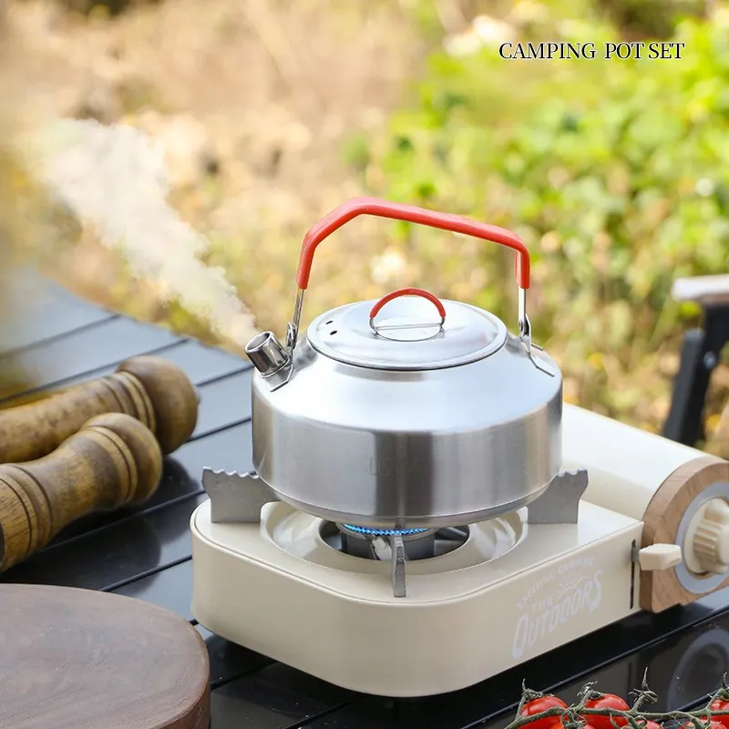 Outdoor 304 Stainless Steel Cookware Set