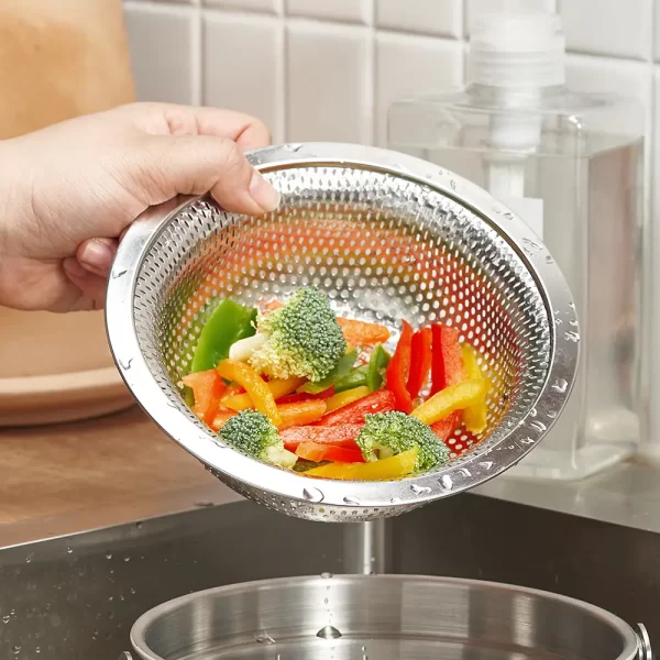 stainless steel kitchen sink basket strainer (2)