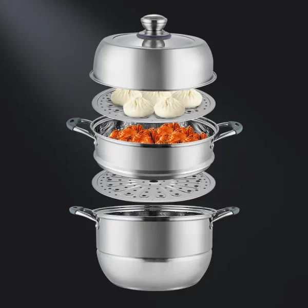 wholesale 3 tier steamer pot (4)