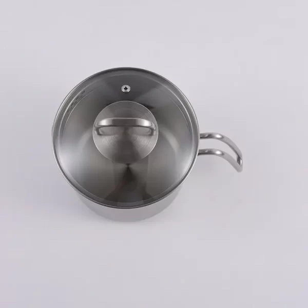 Wholesale Stainless Steel Milk Pots - Ergonomic Handles & Precise Measurement Marks - Image 3