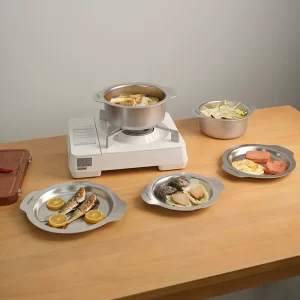 طقم أواني طهي أنيقة من الفولاذ المقاوم للصدأ بالجملة (1)