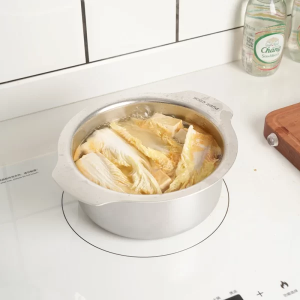 Wholesale Non-Abrasive Process Stainless Steel Cookware Set – For Quick and Easy Cooking - Imagem 4