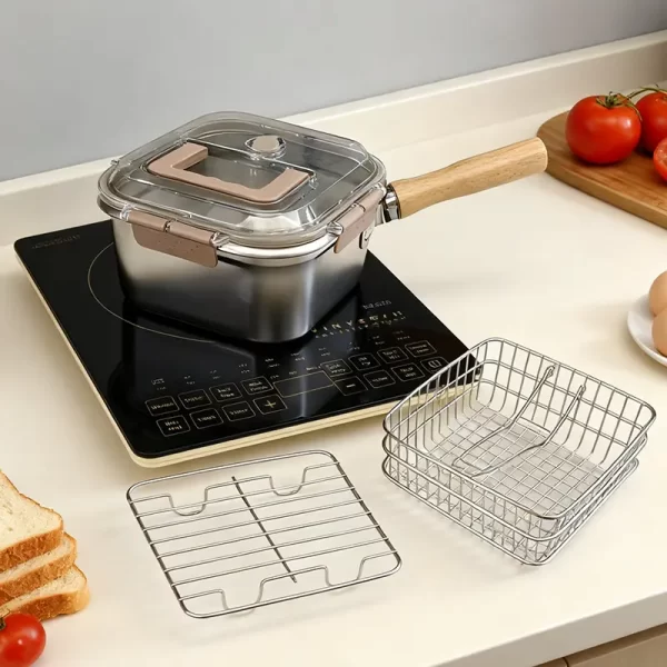 dual-purpose fry pot and food container (1)
