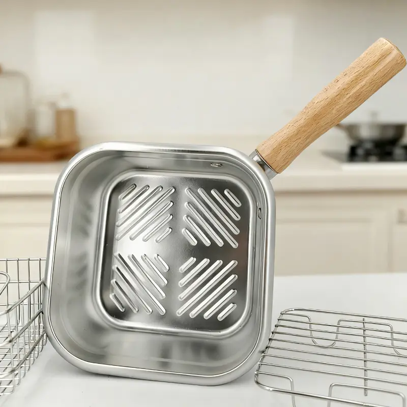 dual-purpose fry pot and food container (5)