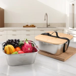 طقم سلة مصفاة ثلاثي الطبقات (1)