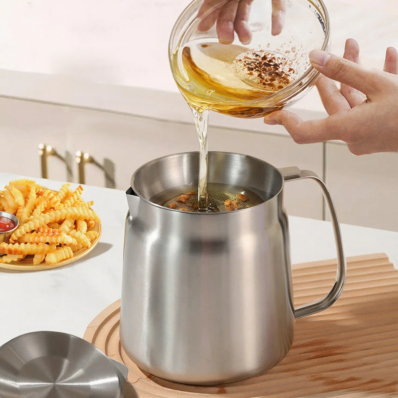 pot de filtration d'huile en gros