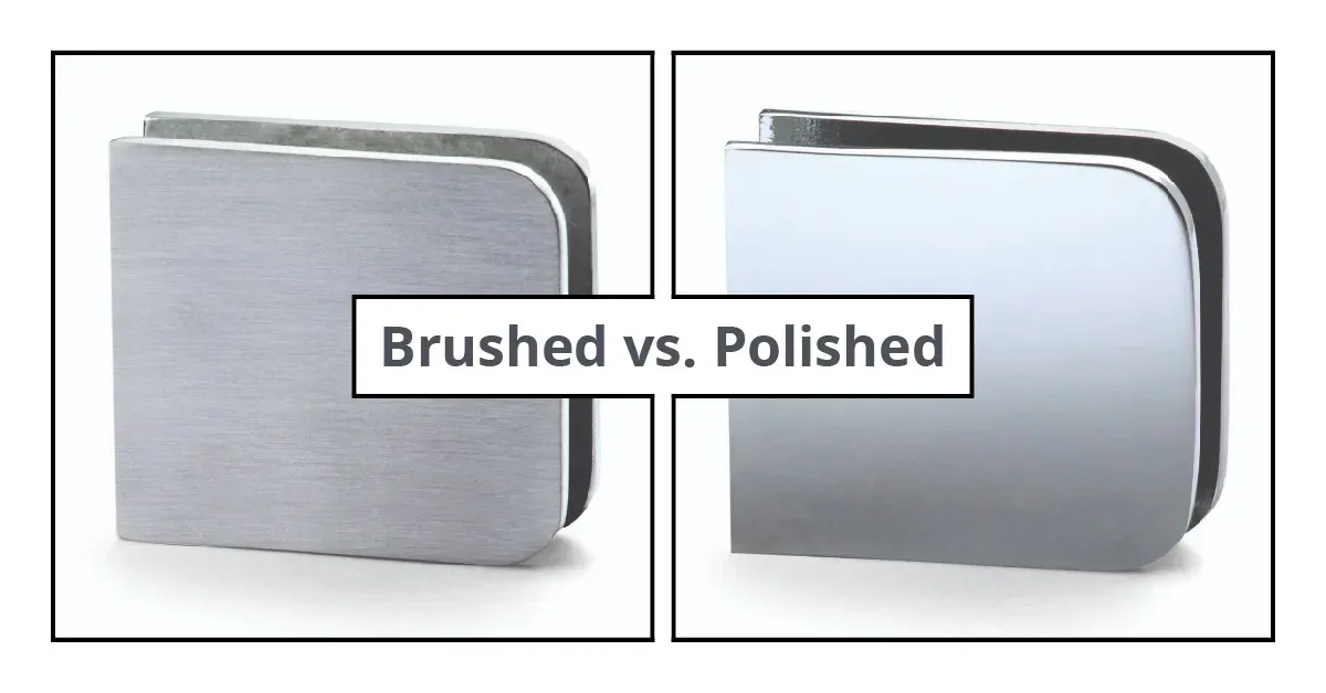 cookware finish brushed vs polished