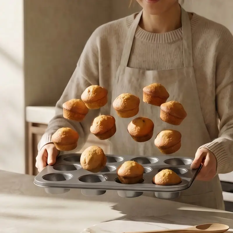 12 cup non-stick muffin pan wholesale (5)