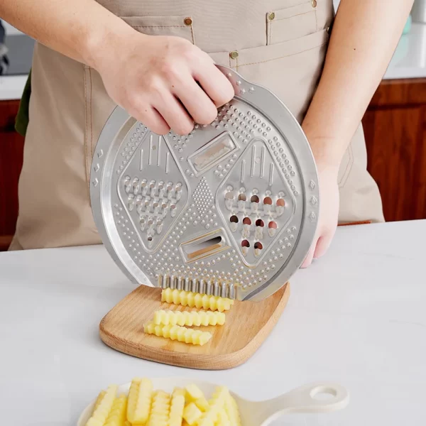 wholesale stainless steel colander and grater lid set(3)