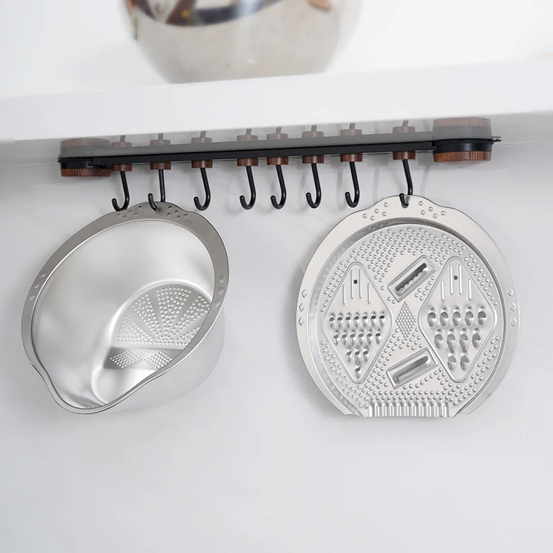 wholesale stainless steel colander and grater lid set(5)