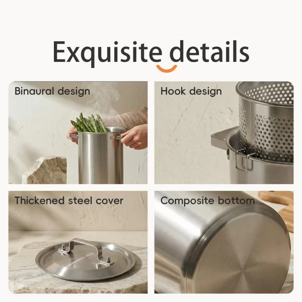 wholesale deep frying pot 4.3L (5)