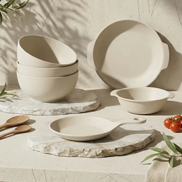 wholesale pp plastic dinnerware sets (6)