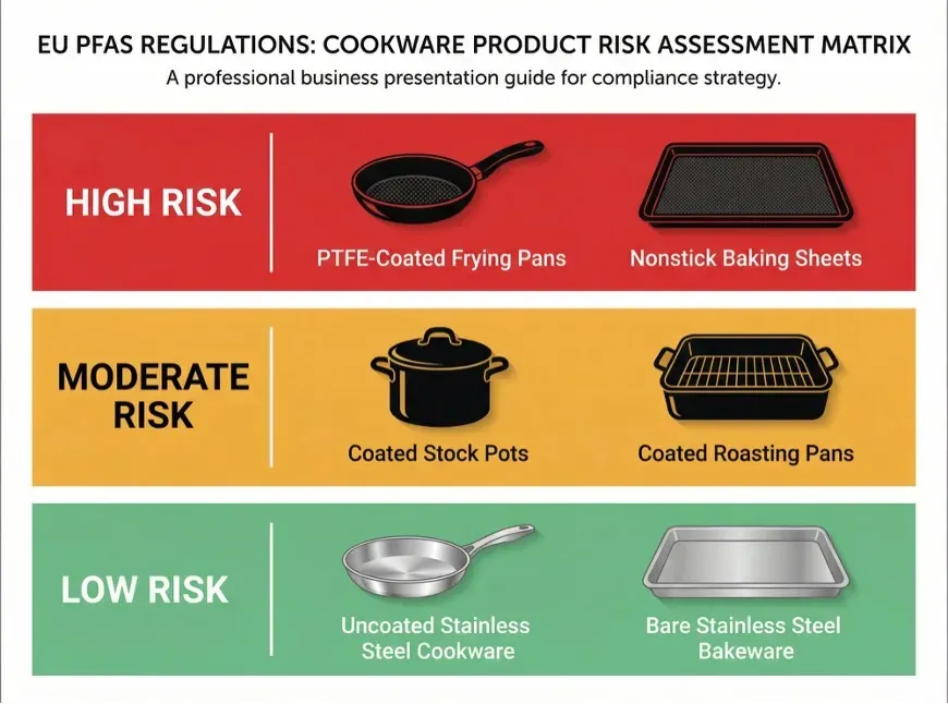 cookware risk assessment matrix under EU PFAS regulations
