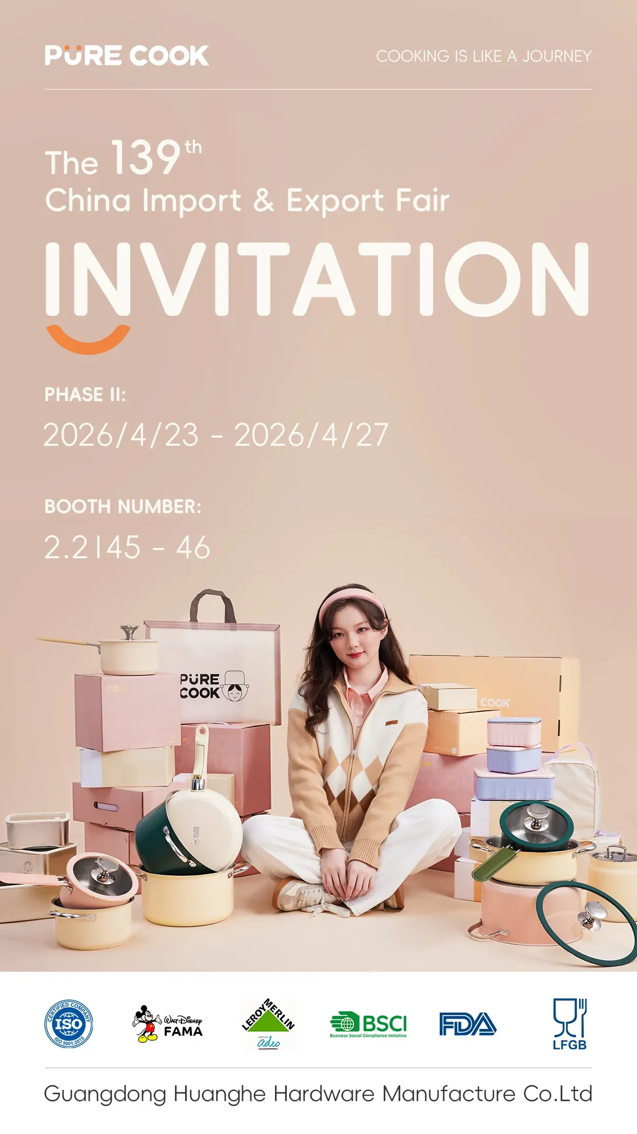 Meet Purecook at the 139th Canton Fair 2