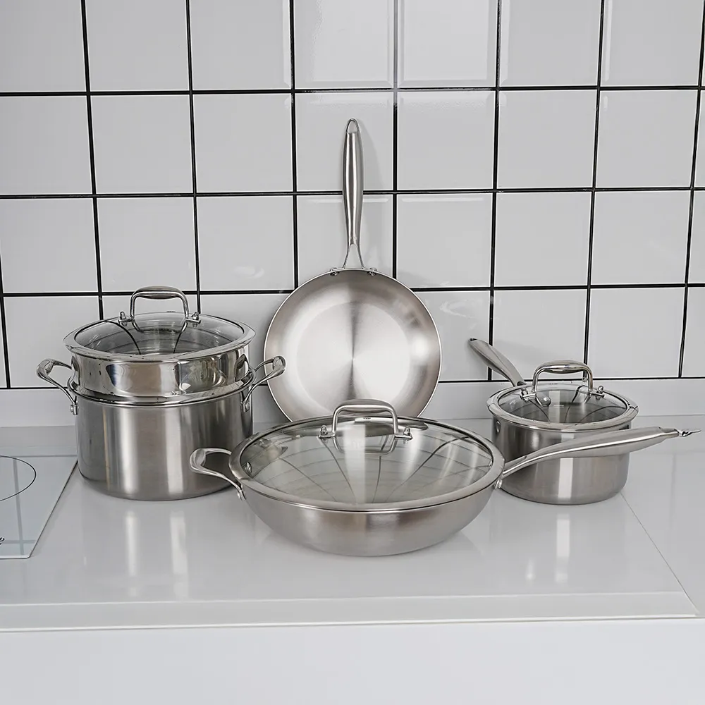 tri ply stainless steel cookware