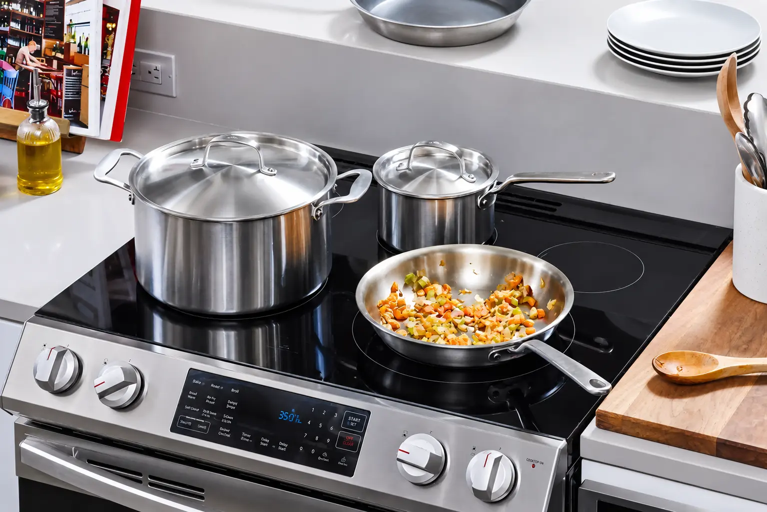 high-quality stainless steel cookware for food safety