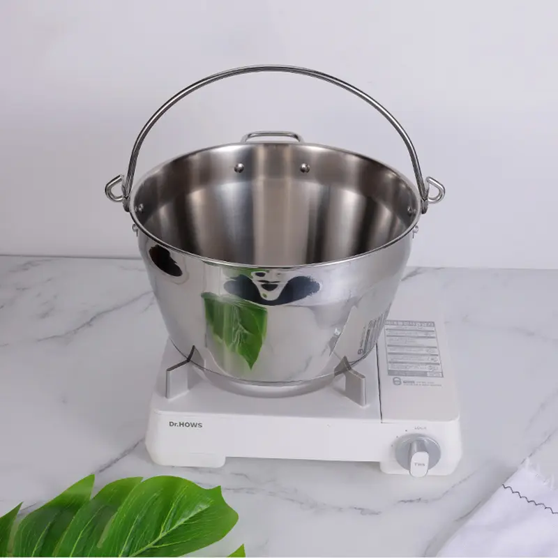 stainless steel jam pot