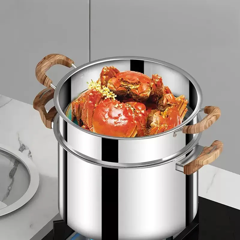 tri ply steamer pot