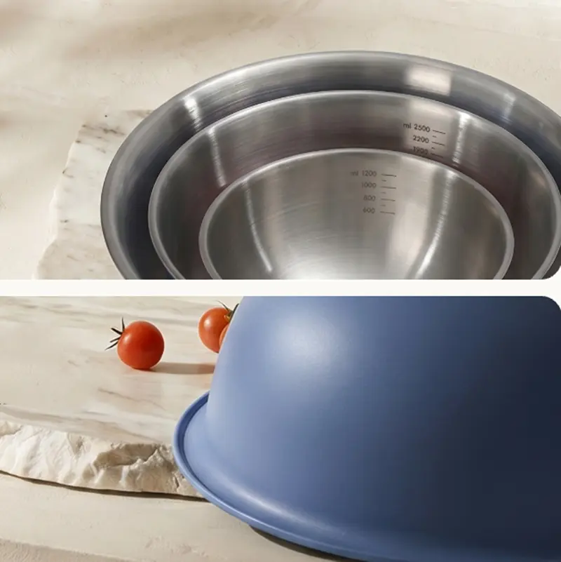 wholesale colorful premium stainless steel mixing bowl set (5)