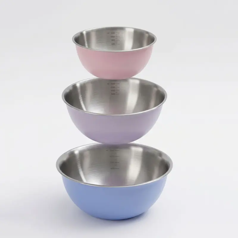 wholesale colorful premium stainless steel mixing bowl set (6)