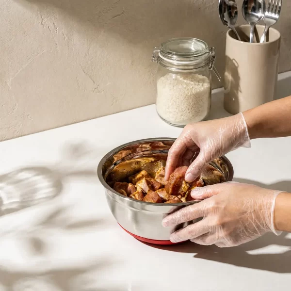 wholesale stainless steel mixing bowls with non-slip base (2)