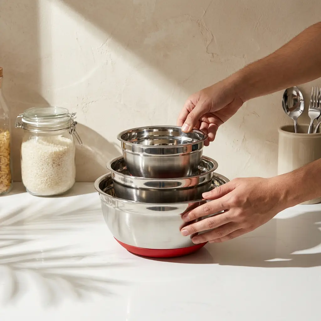 wholesale stainless steel mixing bowls with non-slip base (6)