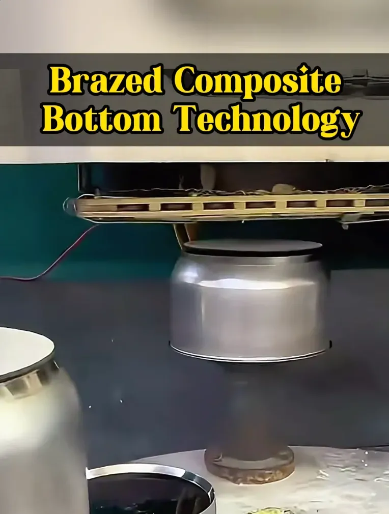 brazed bottom technology PURECOOK