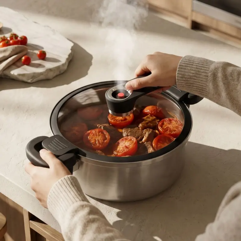 Wholesale Stainless Steel Micro Pressure Cooker (4)