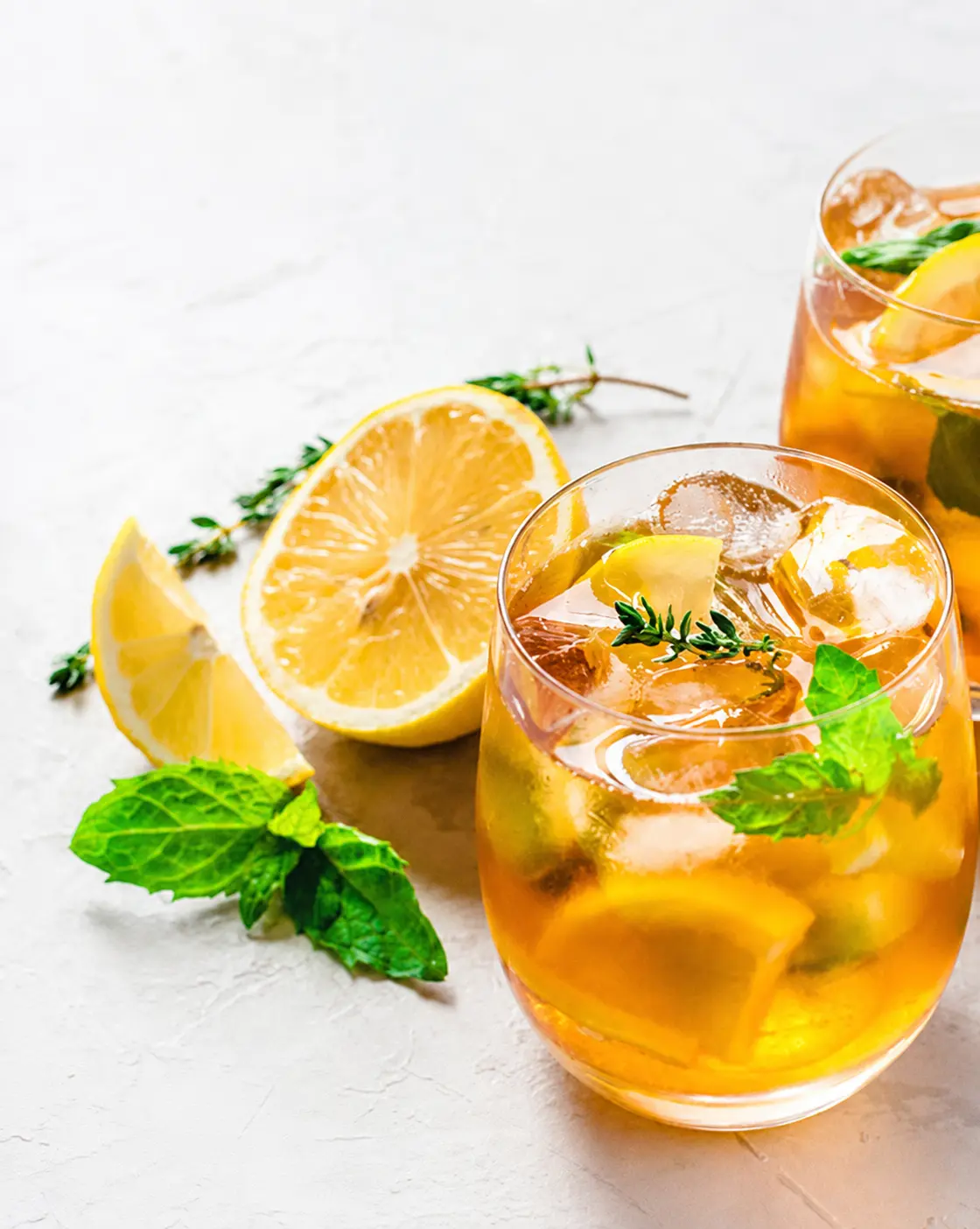 summer fruit tea