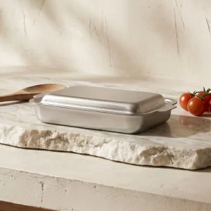 tri-ply small roasting pan with lid (1)