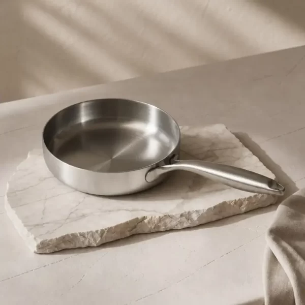 wholesale 20cm stainless steel frying pan (4)