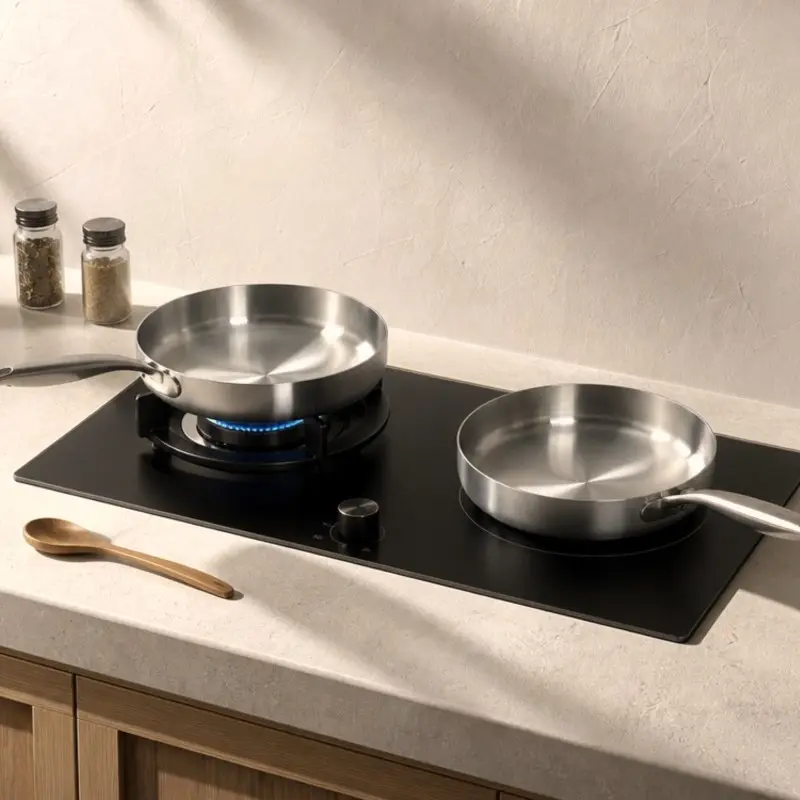 wholesale 26cm stainless steel frying pan (3)