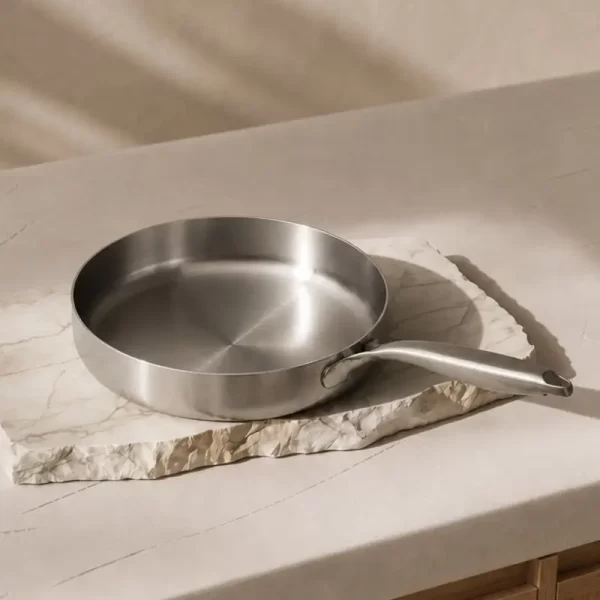 wholesale 26cm stainless steel frying pan (4)