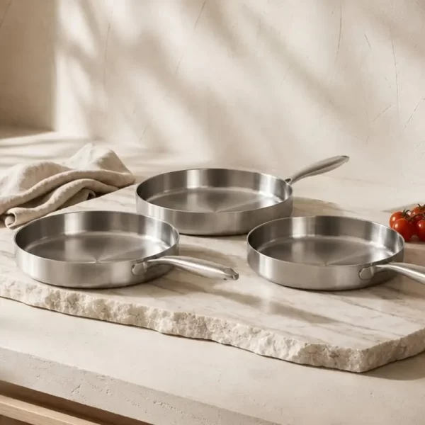 Wholesale 26cm Stainless Steel Frying Pan