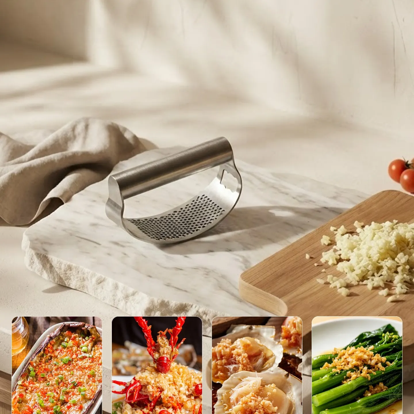 stainless steel garlic press rocker (5)