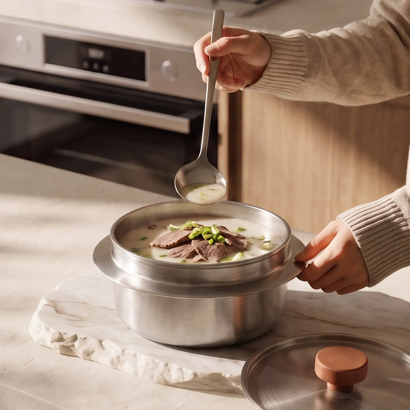 stainless steel rice cooking pot (4)
