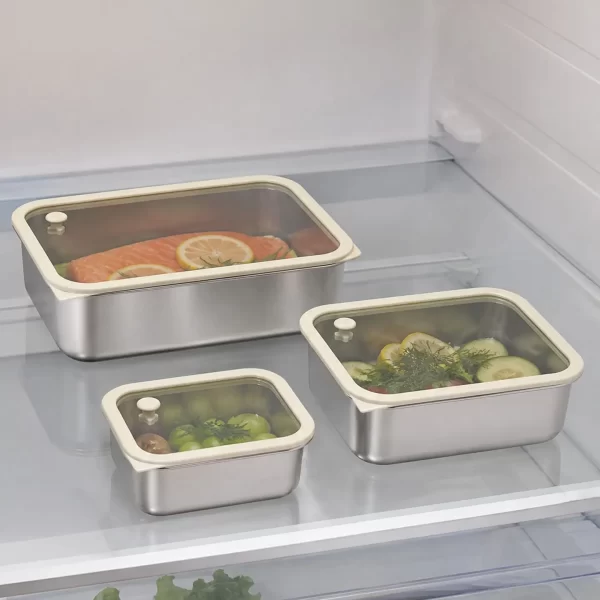 wholesale 3 piece stainless steel tupperware set (6)