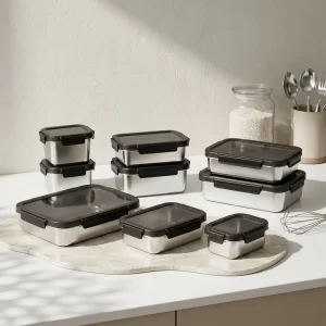 wholesale stainless steel food container set (1)