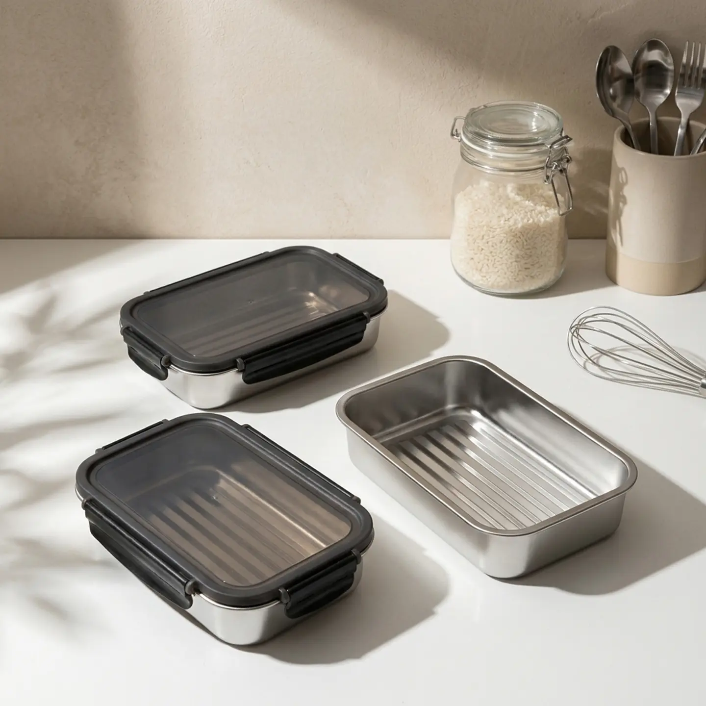 wholesale stainless steel food container set (2)
