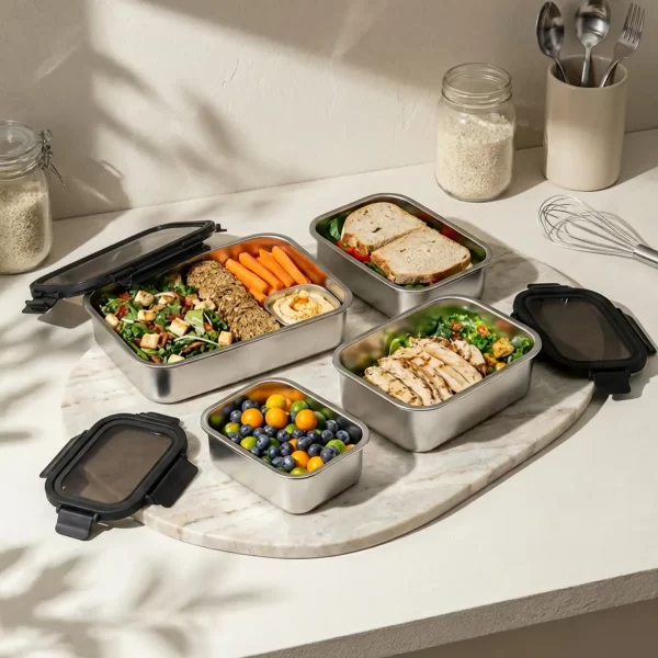 wholesale stainless steel food container set (3)