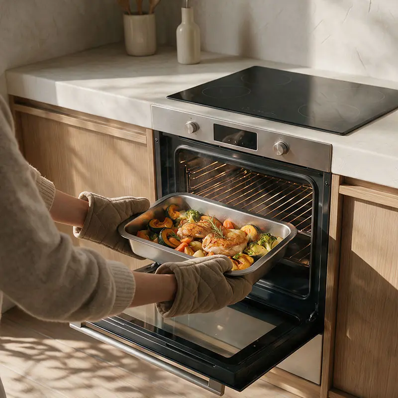 wholesale roasting pan & baking tray with rack (2)